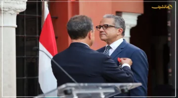 تكريم فرنسي رفيع.. جامعة حلوان تدعم خالد العناني في سباق اليونسكو بعد حصوله على وسام جوق الشرف. 2